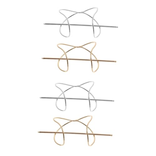MAGICLULU 4 Stück Haarnadel Aus Metall Haarspange Aus Legierung Brötchenhalter Brötchen Haarstock Haarknotenhalter Und Haarnadel Haarmanschette Aus Metall Hochzeit Mädchen Zubehör Fräulein MAGICLULU 4 Stück Haarnadel Aus Metall Haarspange Aus Legierung Brötchenhalter Brötchen Haarstock Haarknotenhalter Und Haarnadel Haarmanschette Aus Metall Hochzeit Mädchen Zubehör Fräulein von MAGICLULU