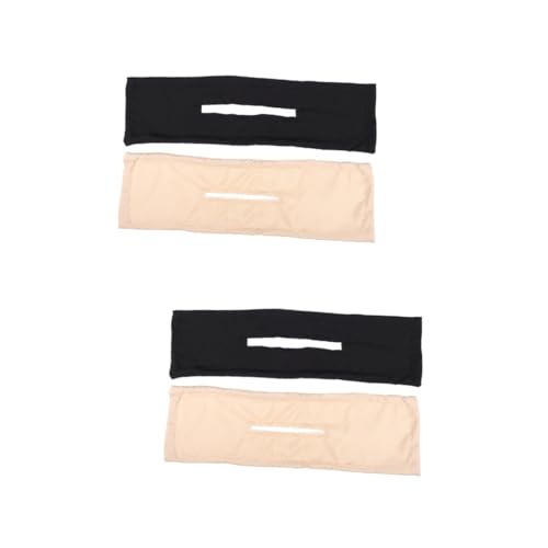 MAGICLULU 4 Stück Haarstyling-Haarnadel Hijab haarschmuck Haargummis schwarz geknotete stirnbänder für mädchen Haarband Twisting Bowknot Stirnband Haarschnitt- Krapfen Former von MAGICLULU