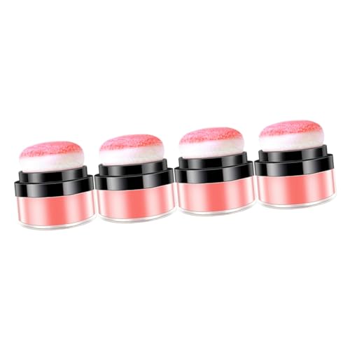 MAGICLULU 4 Stück Ölabstreifkissen erröten Rouge für schwarze Frauen koreanisches Kissen freundinnen g.f. loses Puder-Rouge-Make-up Foundation loses Puder Luftkissen bilden von MAGICLULU