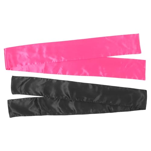 MAGICLULU 4 Stück Perücke Stirnband Haar-make-up-stirnbänder Schals Für Frauen Tiara Yoga-stirnband Stirnband Aus Seidenschal Seidenstirnband Seidenimitat Aus Satin Haarmaske Damen Locken von MAGICLULU