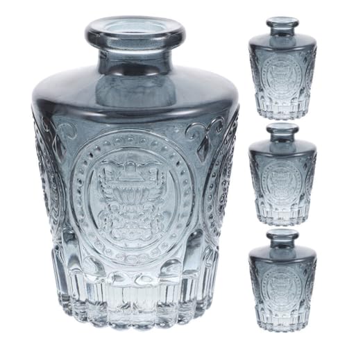 MAGICLULU 4 Stück Schilfrohr-Diffusorflaschen Glas-Diffusorflaschen 130 Ml Aromaflaschen Diffusoren Gläser Nachfüllbar Diffusor Für Ätherische Öle Duftzubehör Für Selbstgemachte MAGICLULU 4 Stück Schilfrohr-Diffusorflaschen Glas-Diffusorflaschen 130 Ml Aromaflaschen Diffusoren Gläser Nachfüllbar Diffusor Für Ätherische Öle Duftzubehör Für Selbstgemachte von MAGICLULU