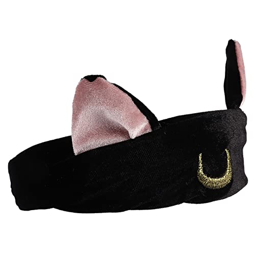 MAGICLULU 4 Stück Stirnband Mit Katzenohren Elastisches Stirnband Haargummis Für Frauen Entzückendes Spa-haarband Stirnband Mit Tierohren Make-up-kopf Weich Süß Flanell Haushalt von MAGICLULU