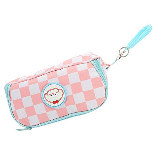 MAGICLULU 4 Stück Federmäppchen Im Schachbrettmuster Tragbare Bleistifttaschen Stifteetui Für Kinder Tasche Für Aquarellstifte Große Aufbewahrungstasche Polyester Beutel Textmarker Student von MAGICLULU