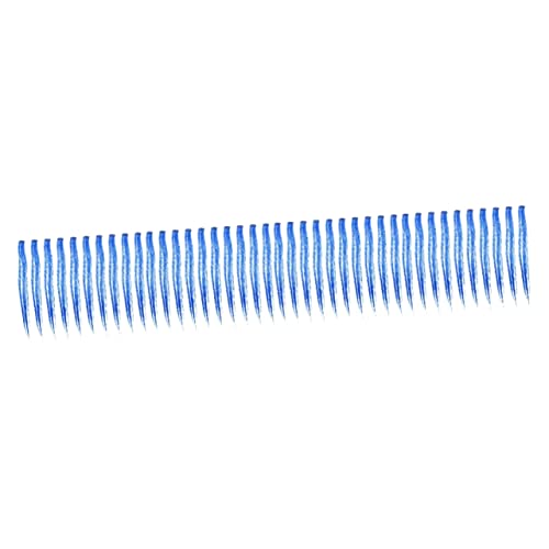 MAGICLULU 40 Stk Perückenstück blaue Cosplay-Perücke synthetisches Haarteil clip-in hair extensions haar extensions clips glatte Echthaarperücke lockige Echthaarperücke Haarschmuck Mädchen von MAGICLULU