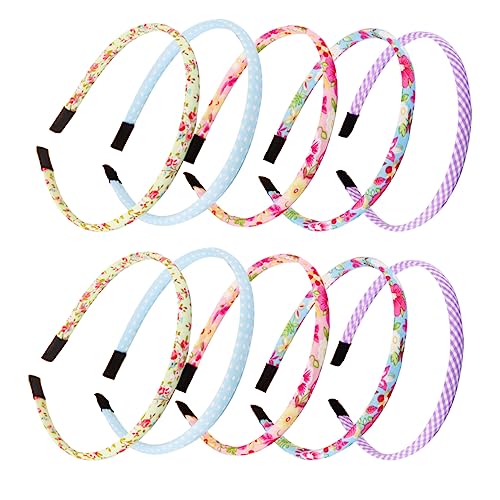 MAGICLULU 40 Stk Stirnband aus Stoff süße haarhand schöne Haarreifen kinder haarspangen haarspange kinder Haargummis Stirnbänder für Mädchen Haarreifen für Kinder niedlich Tuch Haarteil Harz von MAGICLULU