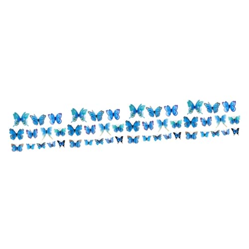 MAGICLULU 48 Stk Schmetterlings-Haarspange Schmetterlinge Haarnadeln Frauen Haarnadeln kinder haarschmuck haarklammer set Haarspangen ästhetischer Haarschmuck Mädchen Haarnadel Metall Strand von MAGICLULU