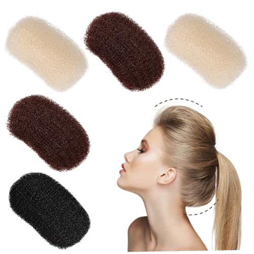 MAGICLULU 4er-set Haarspangen Für Damen Beulenclips Haarpolster Haarbasen Haarnadel Haarpolster Styling-pad Haarvolumen-clips 5 Stück * 4 von MAGICLULU
