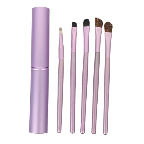 MAGICLULU 5 Stk Lidschattenpinsel Rosshaar Silikon-Augenpinsel Augen-Make-up-Pinsel pro brush kosmetikpinsel Anzüge Make-up-Tool Make-up-Pinsel für Frauen Mädchen Make-up Pinsel Gel von MAGICLULU