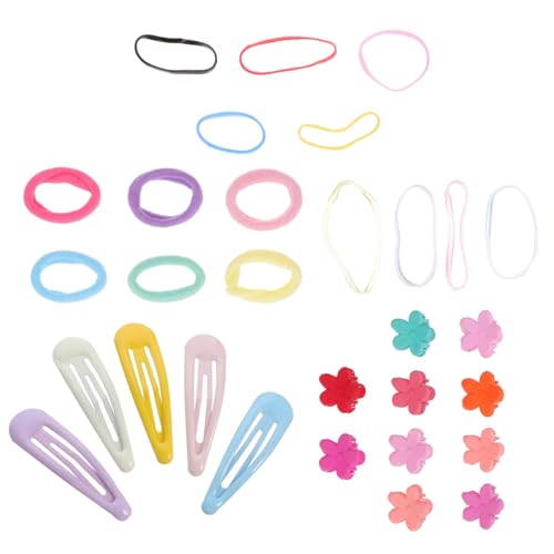 MAGICLULU 565 Stück Haar-Accessoires-Geschenkbox-Set Haarspangen Haarklammer Haargummis für Zöpfe Haarschmuck für Frauen Haarbänder Haarnadel Haargummis für Kinder Mädchen Haarschmuck von MAGICLULU