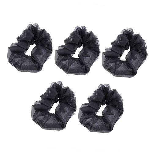 MAGICLULU 5st Bindet Haare Scrunchies Haargummis Garn Für Haargummis Klare Elastische Haarbänder Pferdeschwanz Haargummis Einfach Sommer Haargummis Haarband Haarschmuck Französisch Fräulein von MAGICLULU