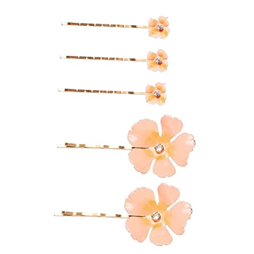 MAGICLULU 5St braut haarspange Blumenhaarnadeln für Hochzeitsfrisuren Haarschmuck für den Frühling trauzeugen geschenke bridesmaid gift Haarspangen Haarklammer Haarschmuck für Damen von MAGICLULU