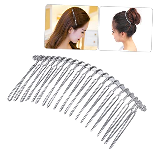 MAGICLULU 5St Haarkamm für Frauen Haarschmuck für die Hochzeit schwarze Zierleiste elegant frisierumhang hochzeitsdeko Tiara frauen kopfschmuck eingesetzter Haarkamm Twist schmücken Haarteil von MAGICLULU