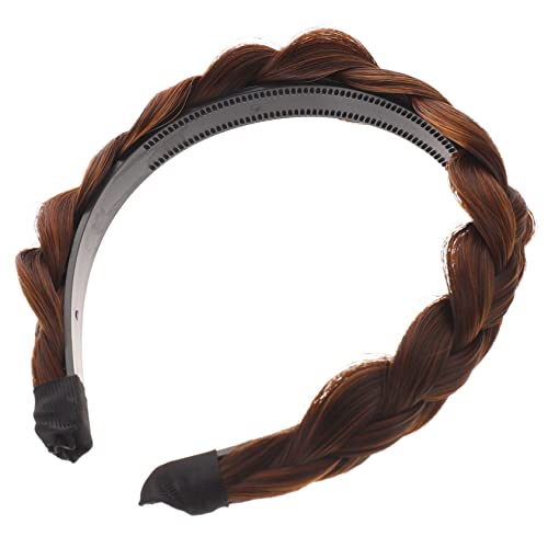 MAGICLULU 5st Geflochtenes Stirnband Vintage Haarreifen Fischschwanz-zopf-stirnband Geflochtenes Haarband Stirnbänder Für Damen Einfach Haarschmuck Chemische Faser Fräulein von MAGICLULU