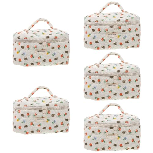 MAGICLULU 5St Kosmetiktasche Herren Handgepäck Aufbewahrungstasche für Kleinigkeiten aufbewahrungssack Storage Pockets Lunch-Box süße Schminktasche Make-up-Pinselhalter leichte Tasche bilden von MAGICLULU