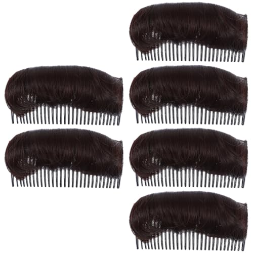 MAGICLULU 6 Stk Haarnadel Erhöhen Haarschmuck Für Mädchen Haarstyler Shaper Rasierpinsel Für Männer Make-up-basis Haarspange Hochziehen Perücke Hochtemperaturdraht Styling-zubehör Fräulein von MAGICLULU