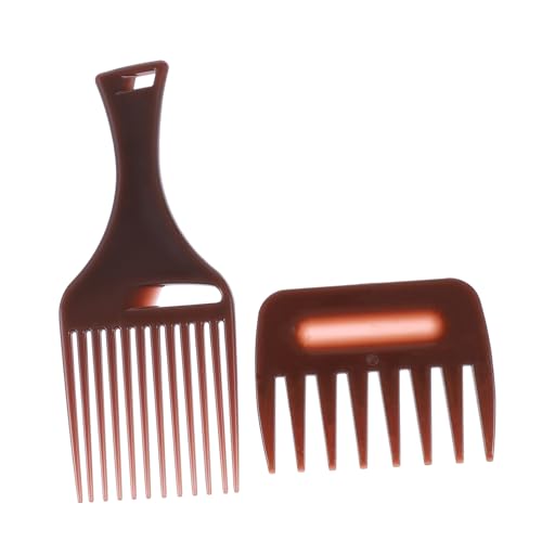 MAGICLULU 6 Stk Haarstylingkamm Haarkämme Für Männer Anzüge Für Männer Haarstäbchen Für Männer Breiter Männer Anzug Kamm Mit Breiten Zähnen Mann Necken Kopfhautkamm Plastik von MAGICLULU