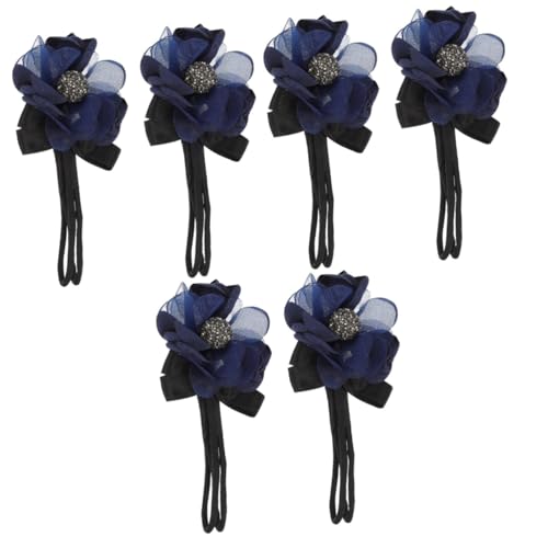 MAGICLULU 6 Stk Haartrockner Haargummi Seil Hochzeit Stirnband Nahtlose Haargummis Perlenstirnband Frauen Haargummi Haarringe Damen Stirnbänder Die Blumen Mädchen Werkzeug Strasssteine von MAGICLULU