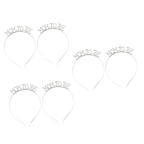 MAGICLULU 6 Stk Party-stirnband Kopfbedeckung Babygeschenke Für Babys Festliche Tiara-kronen Stirnband Aus Metall Hochzeit Stirnband Kreatives Geschenk Partykostüm Kleidung Mutter von MAGICLULU