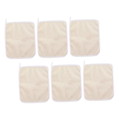 MAGICLULU 6 Stücke Peeling Waschlappen Körper Schlamm Schrubben Handtücher Körper Reinigung Handtücher Peeling Waschlappen von MAGICLULU