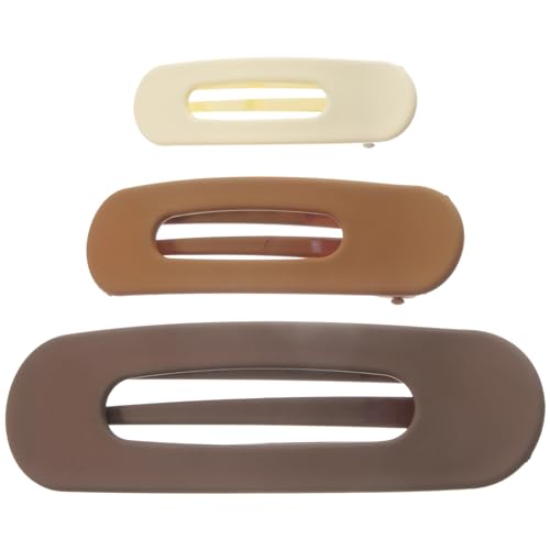 MAGICLULU 2 Sets Elegante Damen-clip-haar-accessoires Für Mädchen Dekorative Haarspangen Flache Entenschnabel-haarspangen Für Frauen 3 Stück * 2 von MAGICLULU