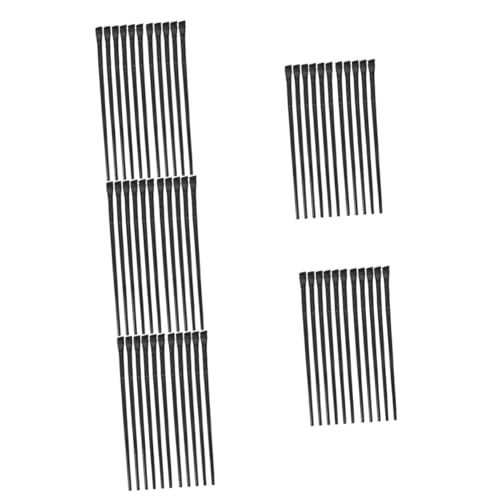 MAGICLULU 5sets Abgewinkelt Eyeliner Pinsel Set Praktische Make-up-tool Für Eyeliner Brow Concealer 12 Stücke * 5 von MAGICLULU
