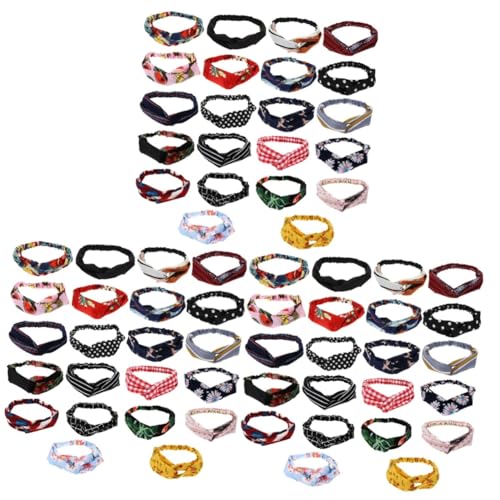 MAGICLULU 66 Stk Kreuz elastisches Stirnband Hijab elegant Stirnbänder für sportliche Damen sportliches Stirnband Haargummi haarschmuck überkreuztes Stirnband Kreuz Stirnband das Kreuz Schal von MAGICLULU