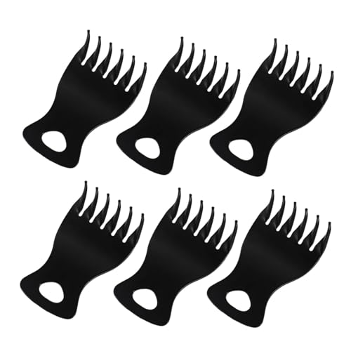 MAGICLULU 6St Retro Öl Kamm Herrenkamm Frisierkamm haarkamm wide tooth comb massage kamm Kämme Stylingkamm für Männer breiter Zahnkamm Haarstylingkamm Jahrgang Friseurwerkzeug Mann Plastik von MAGICLULU