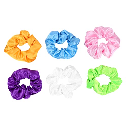 MAGICLULU 6St geführter Dickdarm-Haarring leucht haargummi leuchtender haarreif Haarschmuck für Frauen mehrfach leicht scrunchy Haarbänder weihnachtsdeko dekorative Kopfbedeckung Jahrgang von MAGICLULU