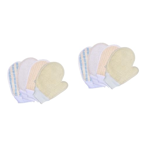 MAGICLULU 8 Stk Badehandtücher handbürste handwaschbürste back pinsel badezimmer zubehör peeling handschuh bodybrush massage bürste badetuch Handschuhe Duschbürste Gesicht Schlamm reiben von MAGICLULU