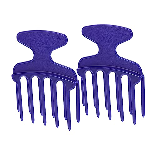 MAGICLULU 8 Stk Frisierkamm Haarpickkamm Afro-Picks für Männer wide tooth comb massage kamm Perücke Haarbürste Massagekamm Kämme zum Anheben der Haare Kosmetik Make-up-Kamm Schwamm Werkzeug von MAGICLULU