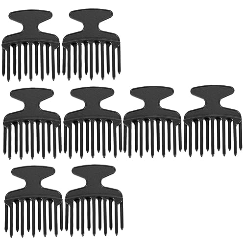 MAGICLULU 8 Stk Frisierkamm wide tooth comb massage kamm necken Kamm heben Haarspangen für Männer Haarnadel Stylingkamm für Männer Retro-Ölkamm großer gabelförmiger Kamm Jahrgang Massagekamm von MAGICLULU