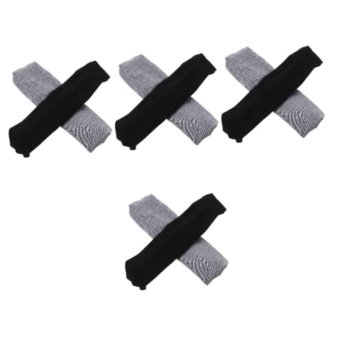 MAGICLULU 8 Stk Gesichtswaschstirnband Haarband hair- Yoga-Stirnbänder Stirnband für Mädchen elastische Haargummis Bandanas für Männer dehnbares Stirnband mit Satin gefüttertes Stirnband von MAGICLULU