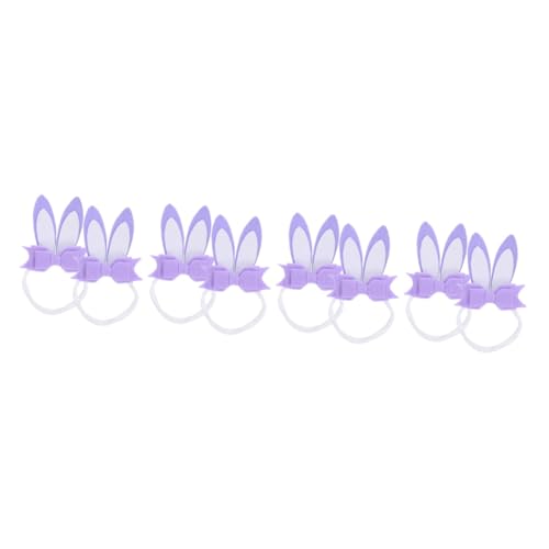 MAGICLULU 8 Stk Haarschmuck für Babys baby stirnbänder kinder haarspangen Baby-Mädchen-Stirnband Große Haargummis Haarband Schleife Stirnbänder Bogenstirnband für Babymädchen elastisch Hase von MAGICLULU