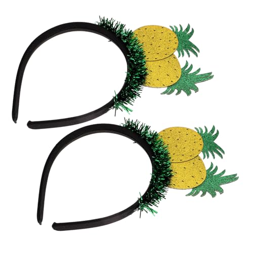 MAGICLULU 8 Stk Stirnband Ananas-Haarreifen Partyzubehör für Kinder Haarband haarschmuck stutzenhalter ananasschneider schöne Party-Kopfbedeckung Kopfbedeckung für Mädchen Modellieren Obst von MAGICLULU