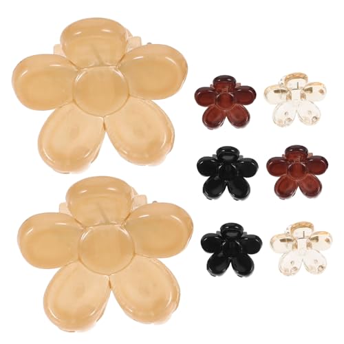 MAGICLULU Einzigartige Mini-blumenspange Für Mädchen Und Frauen Kleiner Haarfänger Mit Strasssteinen von MAGICLULU