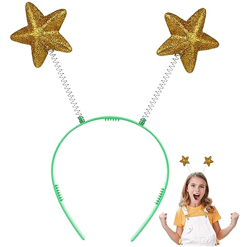 MAGICLULU 8St Pentagramm-Stirnband 8 kinder haarschmuck hair accessories for Haarbänder für Mädchen Weihnachtsstern 4 Kleidung Cosplay-Kopfschmuck Stirnband für Mädchen bilden Partyhut von MAGICLULU