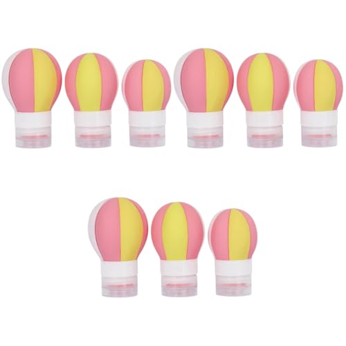 MAGICLULU 9 Stk Flasche aus Kieselgel Make-up-Reisebehälter Körperwaschflasche Shampoo-Flaschen schmink aufbewahrung Squeeze-Flaschen Handcreme kosmetische Unterflaschen MAGICLULU 9 Stk Flasche aus Kieselgel Make-up-Reisebehälter Körperwaschflasche Shampoo-Flaschen schmink aufbewahrung Squeeze-Flaschen Handcreme kosmetische Unterflaschen von MAGICLULU