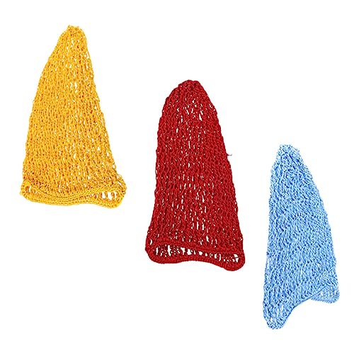 MAGICLULU 9 Stk Haarnetzbeutel Häkelnadeln Für Haare Haarknoten-schalabdeckung Netz-haarnetze Snood-haarabdeckungen Mädchen Fräulein Haarpflege Baumwoll-rayon Kopfbedeckung von MAGICLULU