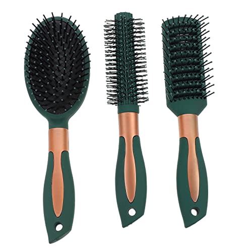 MAGICLULU 9 Stk Kamm-Set Männer Anzug Nadelkissen-Haarbürste Paddel Haarbürste Kämme Stylingkamm für Männer gebogener belüfteter Kamm Haarstyling-Gerät Massagekamm Lockenkamm Mann Abs von MAGICLULU