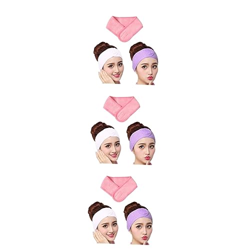 MAGICLULU 9 Stk Gesichts-Spa-Stirnband health wellness hut Stirnbänder für die Hautpflege Schweiß Stirnbänder Turban Gesichts-Stirnband Spa-Stirnband für Frauen Schüttgut Wäschesack Handtuch von MAGICLULU