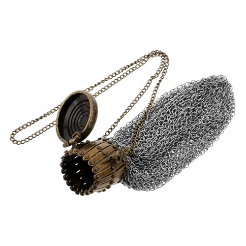 MAGICLULU Antike Coin Box Vintage Münzhalter Edelstahlmünzenbeutel Antique Mesh -Geldbörse Antike Mesh -Tasche Vintage Münzbeutel Klassischer Wechselhalter Antike Münzbeutel Rostfreier MAGICLULU Antike Coin Box Vintage Münzhalter Edelstahlmünzenbeutel Antique Mesh -Geldbörse Antike Mesh -Tasche Vintage Münzbeutel Klassischer Wechselhalter Antike Münzbeutel Rostfreier von MAGICLULU