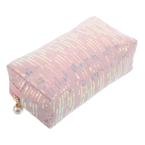 MAGICLULU Kosmetiktasche Für Damen Süße Make-up-Tasche Reise-Aufbewahrungstasche Kleine Kulturtasche Make-up-Organizer Mit Hoher Kapazität Tragbare Kosmetikbehälter Für Auto Und von MAGICLULU