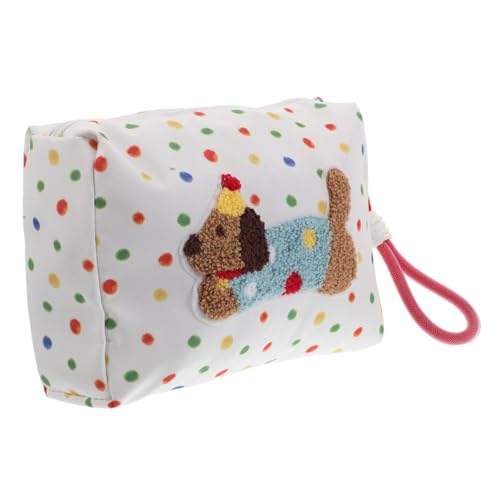 MAGICLULU Auto Aufbewahrungstasche kleine reisekosmetiktasche Kosmetiktasche mit Reißverschluss für Damen Reiseberichtungsorganisator Make-up-Organizer für Frauen Polyester von MAGICLULU