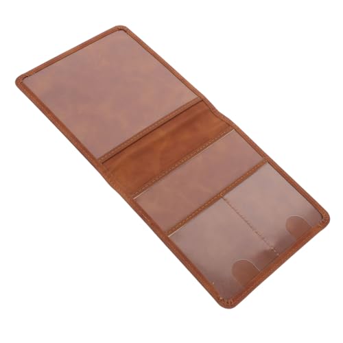 MAGICLULU Autodokumentenhalter Aus Pu-Leder Organizer Für Kfz-versicherung Und Zulassungsdokumente Karten Und Führerscheinhalter Mit Viel Tragbar Für Reisezubehör von MAGICLULU