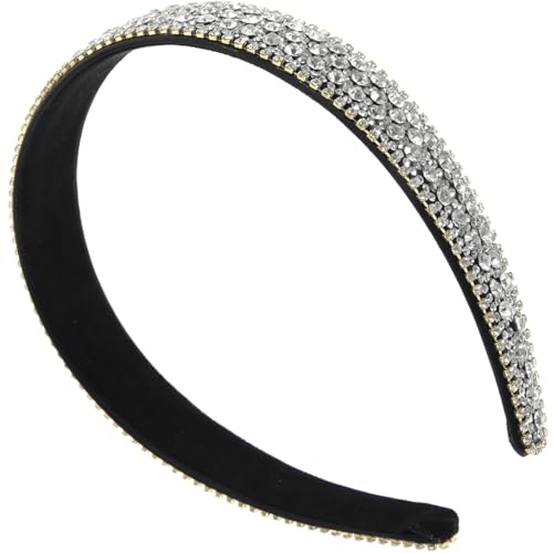 MAGICLULU hochzeitshaar schmuck wedding hair accessories Haarschmuck für die Braut Strass Stirnband Damen Haarschmuck für die Hochzeit Haargummi Haarbänder für Damenhaar Spa von MAGICLULU