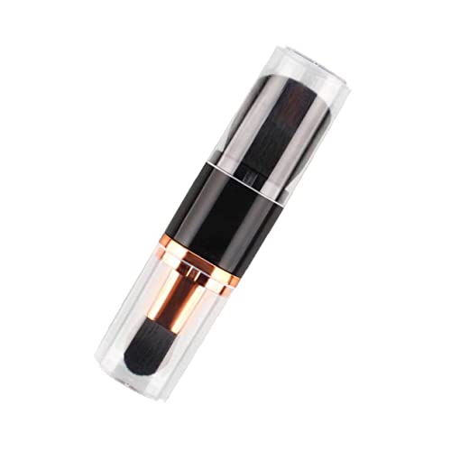 MAGICLULU Puderpinsel Lippenbürste Eyeliner Bronzer-pinsel Make-up-pinsel Mit Enden Foundation-pinsel Bilden Doppelseitiger Make-up-pinsel Kosmetikpinsel Haupt von MAGICLULU