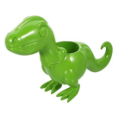 MAGICLULU Dinosaurier-stifthalter-Ornament Schreibtischzubehör Statue Bürstenhalterbecher Make-up-pinselhalter Blumenvasen Dekorativ Schreibtisch-dekor Figur Harz Lagerregal Tier Student von MAGICLULU