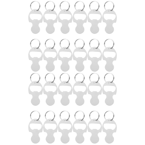 MAGICLULU Einkaufswagen Stück Einkaufswagen-Token Aus Edelstahl Anhänger Tragbarer Sackkarren-Schlüsselanhänger Zubehör Trolley-Token Trolley-Schlüsselanhänger Ringe von MAGICLULU