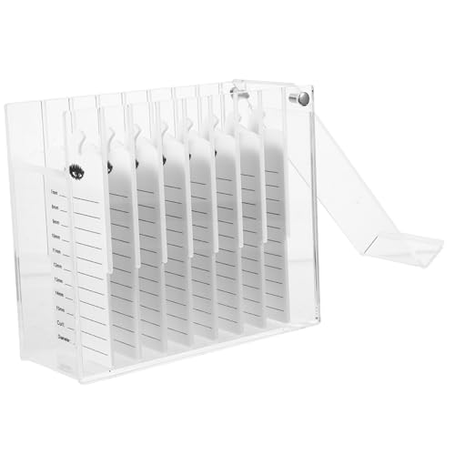 MAGICLULU Elegantes Wimpernetui 8-lagige Acryl-organizer-wimpernverpackungsbox Für Den Täglichen Gebrauch von MAGICLULU