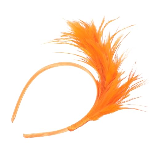 MAGICLULU Feder Stirnband kinder haarschmuck fasching haarschmuck Gatsby-Stirnband Haargummis für Kinder Hochzeitsdekoration Hüte Feder Stirnbänder Haarband für Partygirls von MAGICLULU
